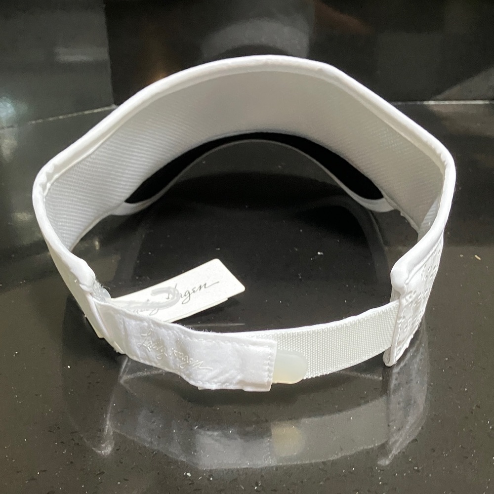 Lady Hagen White Eyelet Visor - Picture 8 of 9